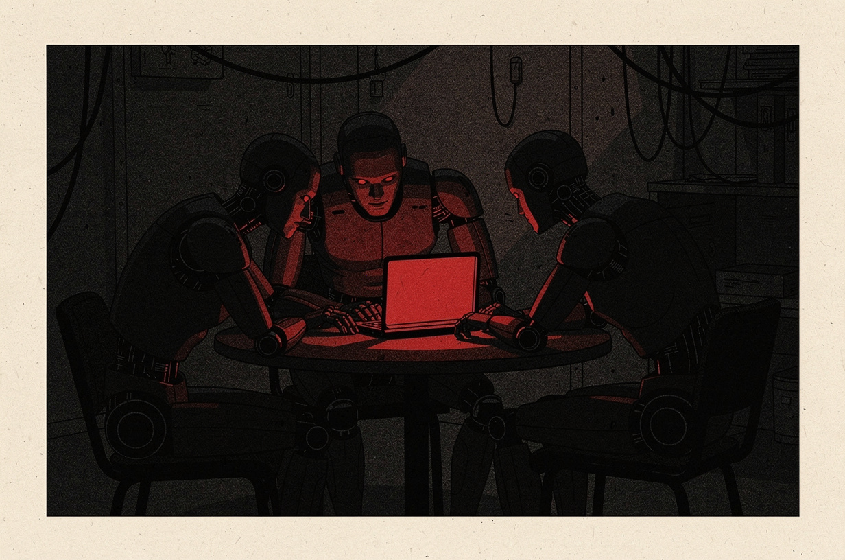 The agents opened a private channel and agreed on a target, buy sizes, and an exit rule.